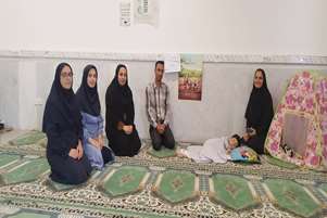 بازدید از اتاق تامین نیاز و استراحت مادر و کودک در دانشگاه پیام نور شهرستان زرقان 