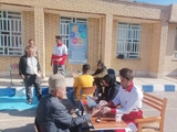 اجرای برنامه پویش ملی سلامت در مدرسه علی بن ابیطالب (ع) روستای چاه سرخ لپویی