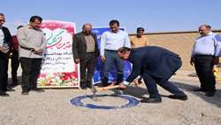 کلنگ زنی خانه بهداشت دژآباد