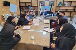 برگزاری نشست هماهنگی هفته سلامت در شبکه بهداشت و درمان شهرستان زرقان