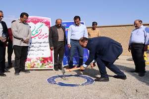 آغاز عملیات اجرایی ساختمان خانه بهداشت روستای دژآباد زرقان