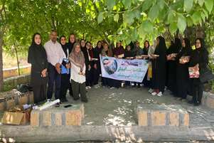 برگزاری همایش پیاده‌روی در روستاهای دژآباد و بندامیر به مناسبت هفته سلامت و هفته جوانی جمعیت