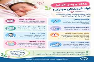 مادر و پدران نو فرزند بخوانند!