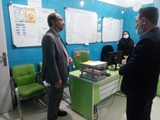 بازدید سرزده سرپرست شبکه بهداشت ودرمان شهرستان زرقان از مراکز جامع سلامت شهری