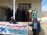توزیع دارو و انجام ویزیت رایگان در دو روستای مقرب و فتوح آباد