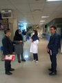 بازدید کشیک مدیریتی قطب مرودشت از مرکز خدمات جامع سلامت لپویی و بیمارستان امام حسن عسکری ع زرقان