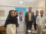 بازدید معاون بهداشت شبکه و رییس مرکز بهداشت شهرستان زرقان از دو پایگاه پزشک خانواده شهری