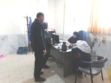 حضور روان پزشک در مرکز روستایی بندامیر زرقان به مناسبت هفته سلامت  