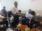 برنامه پایش سلامت کارکنان شبکه بهداشت و درمان زرقان اجرا شد.