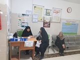 اجرای طرح رایگان کنترل فشارخون و قند خون در  مرکز خدمات جامع سلامت ضیغمی زرقان به مناسبت ماه خودمراقبتی