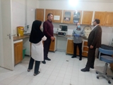 بازدید میدانی رییس و معاون بهداشت شبکه بهداشت و درمان شهرستان زرقان از مرکز خدمات جامع سلامت بندامیر