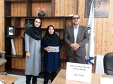 تقدیر رئیس شبکه بهداشت و درمان شهرستان زرقان از دو همکار دارای خانواده با شکوه شاغل در این شبکه