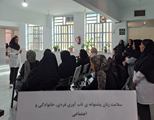 برگزاری کارگاه آموزشی خودمراقبتی پستان و تغذیه سالم به مناسبت هفته ملی سلامت بانوان در مرکز خدمات جامع سلامت لپویی