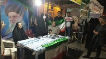 حضور فرماندار و جمعی از مسئولان شهرستان زرقان در موکب سلامت به همراه استقبال پرشور مردم
