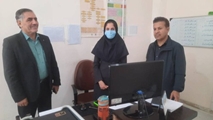 بازدید معاون بهداشت از مرکز خدمات جامع سلامت شهر لپویی