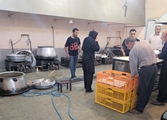 بازدید کارشناس بهداشت محیط مرکز خدمات جامع سلامت ضیغمی از آشپزخانه‌های مساجد در ایام تاسوعا و عاشورای حسینی