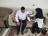 دیدار رییس مرکز بهداشت زرقان با خانواده شهدا به مناسبت هفته فشار خون؛ پایش سلامت ایثارگران