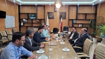 بازدید مدیر کل بازرسی استانداری فارس از شبکه بهداشت و درمان شهرستان زرقان